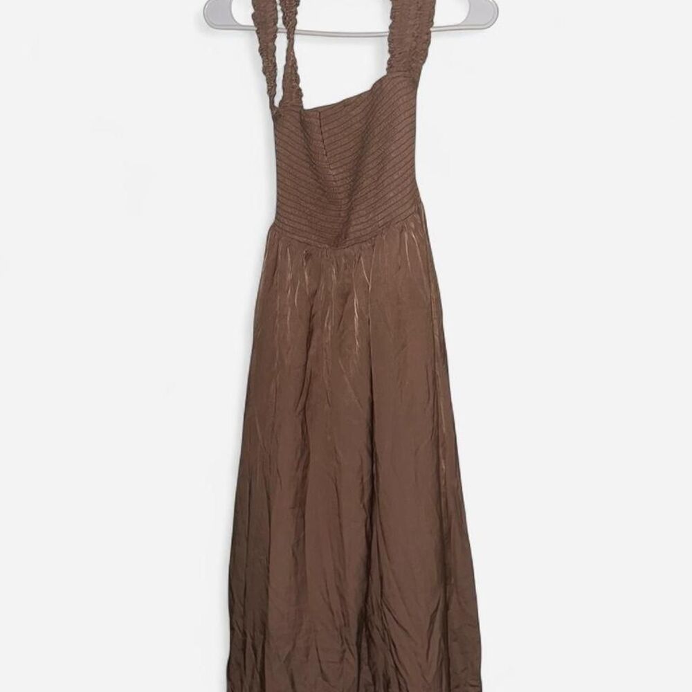 Women's Brown/Beige Dress
